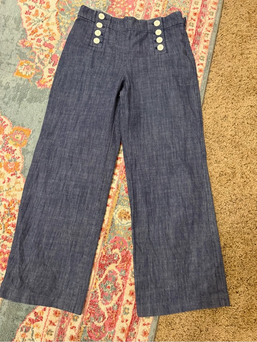 Loft Wide Leg Jeans